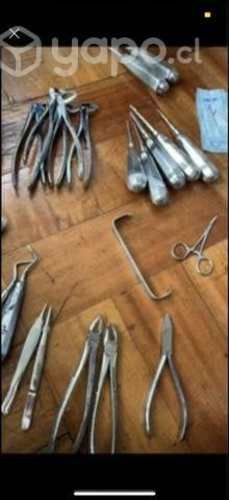 Variedad de material odontologico