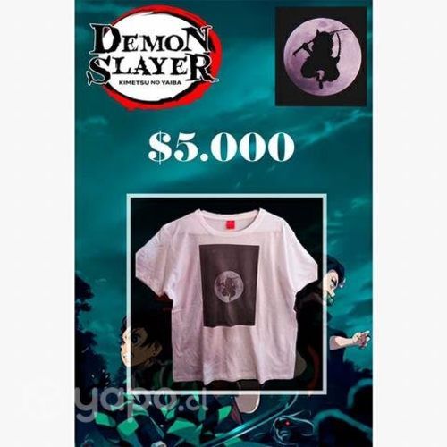 Poleras estampadas anime