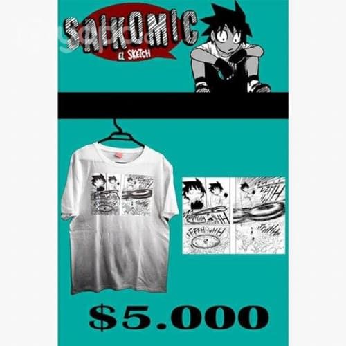 Poleras estampadas anime