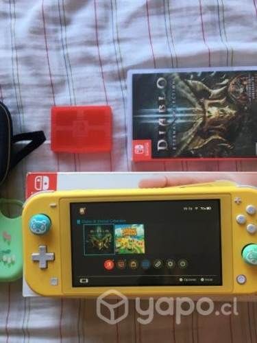 Nintendo switch lite completa