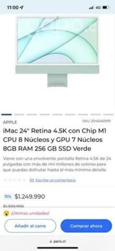 IMAC NUEVO 24 pulgadas