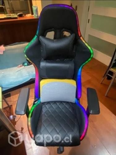 Silla gamer rgb
