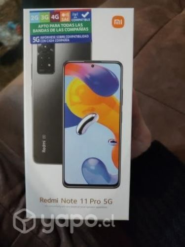 Vendo celular Xiaomi Redmi note 11 Pro 5G