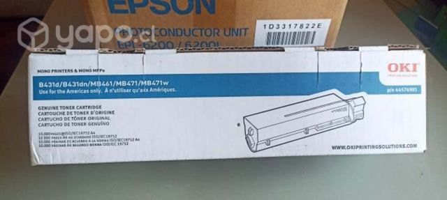 Toner para impresora oki