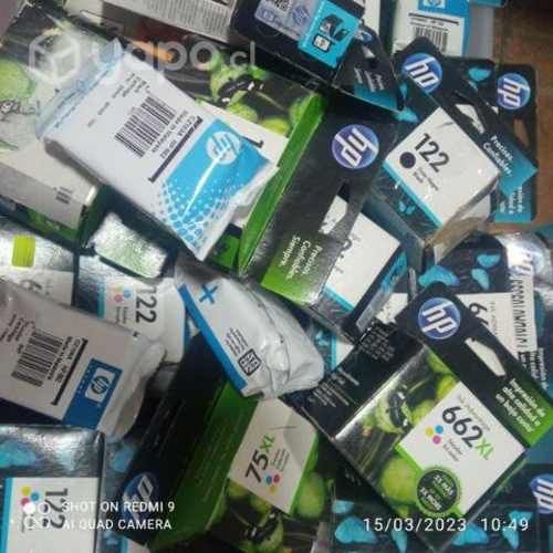 Tintas hp diversos modelos originales
