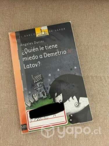 Libro ¿Quién le tiene miedo a Demetrio Latov?
