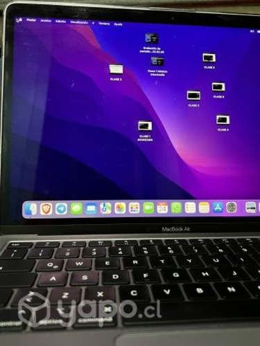 Macbook air M1 256gb 7 núcleos