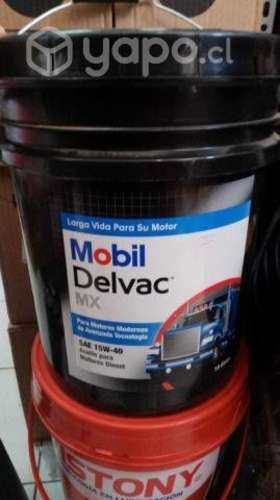 Aceite 15w-40 delva mx 19 litros - mobil