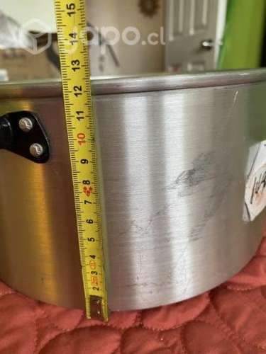 Olla Aluminio 27 cm diametro, 12,5 cm profundidad