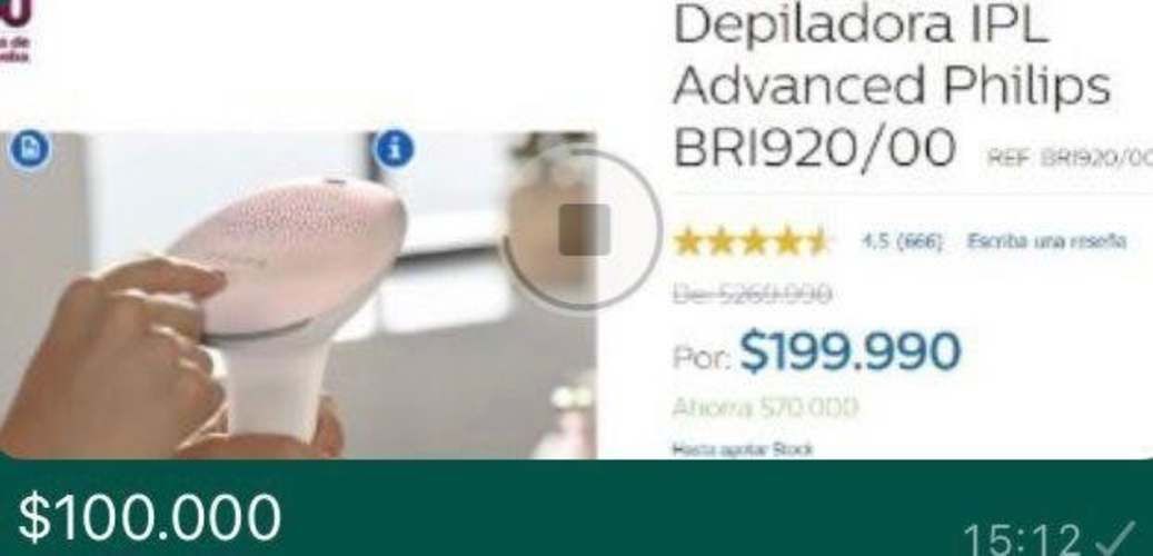 Depiladora Lumea Phillips