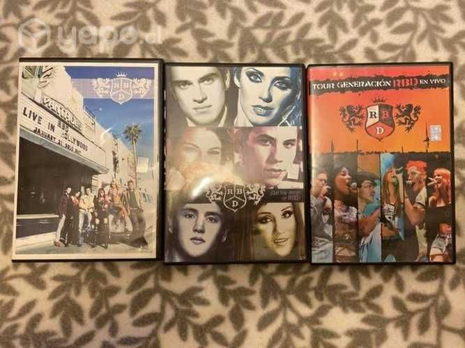 RBD DVD Como nuevos
