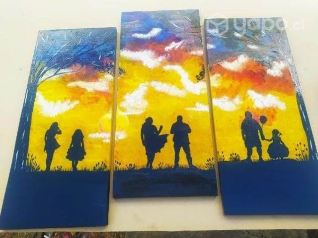 Cuadros pintados a mano