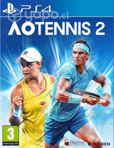 Ao tennis 2 ps4 usado como nuevo