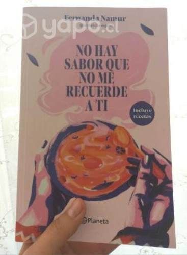 Libro "No hay sabor que no me recuerde a ti"