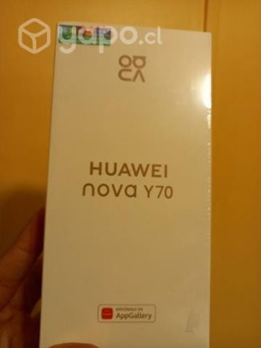Huawei nova Y70 sellado negro Ónix