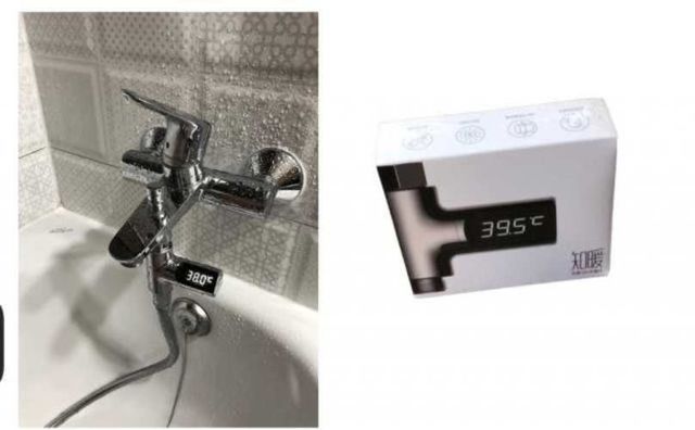 Medido de temperatura ducha o llave