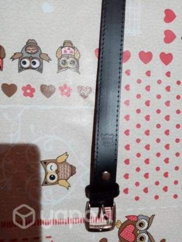 Cinturon cuero xs 70 cms