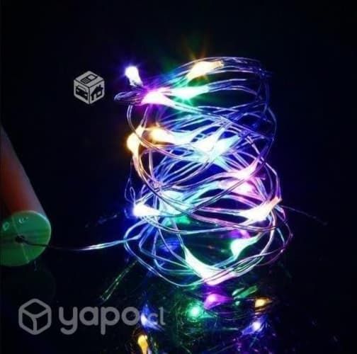 Tapón Corcho Para Botella Con Luz Led Multicolor