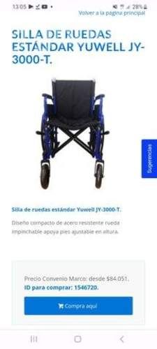 Silla de ruedas yuwell