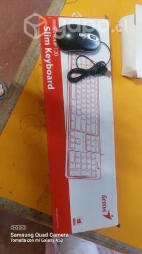 Teclado genius más mouse