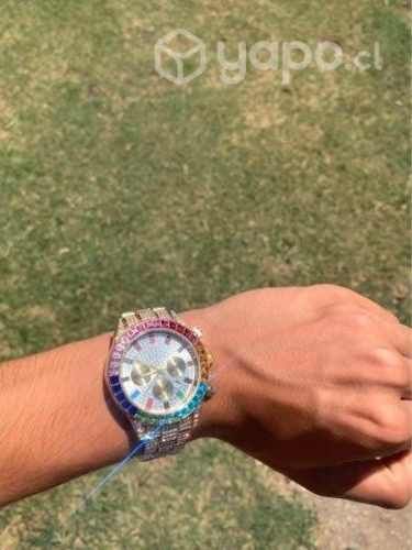 Reloj de hombre arcoiris