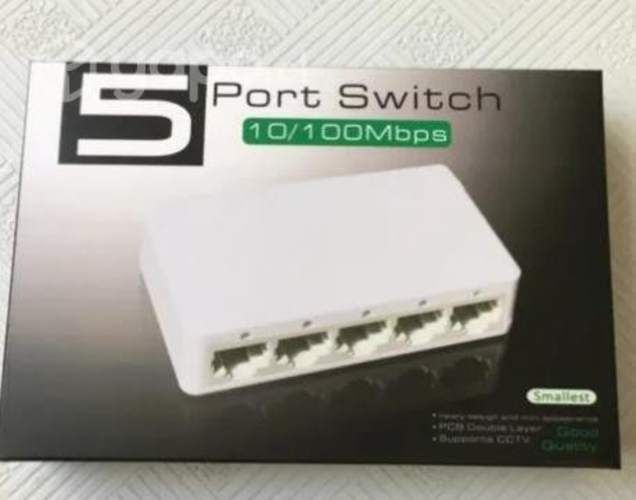 Switch 5 puertos 10/100m normal dm