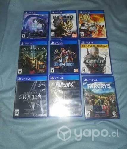 Juegos ps4 playstation 4