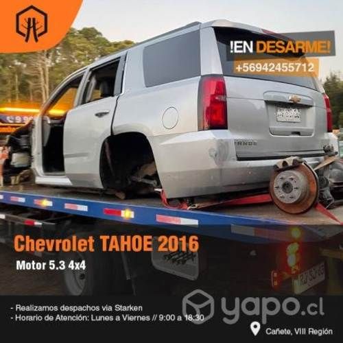 Vidrio Chevrolet Tahoe 2016
