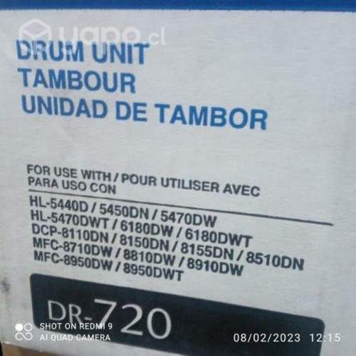 Drum brother 720 unidad original