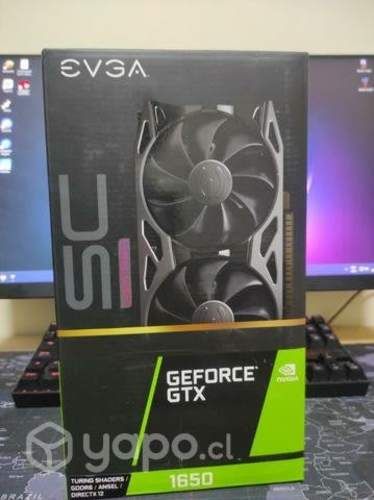Tarjeta gráfica nvidia gtx 1650 evga sc ultra