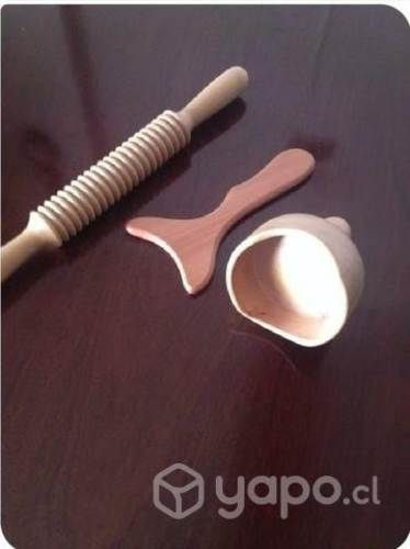 Kid de 3 productos para masajes en maderoterapia