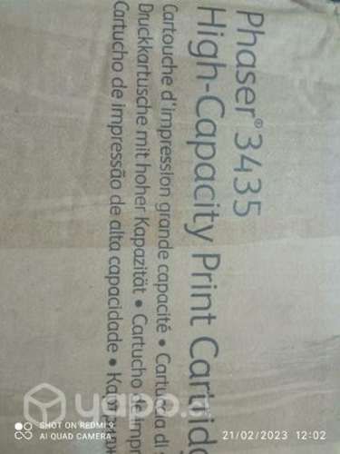 Toner phaser Xerox 3435 black original de alta