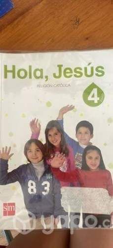 Libro religión Hola Jesús, 4 básico