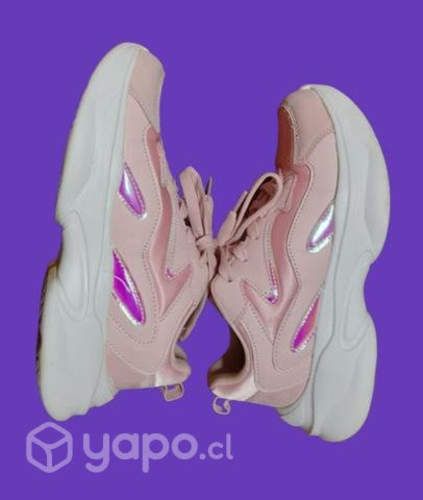 Zapatillas plataformas nro 35/36