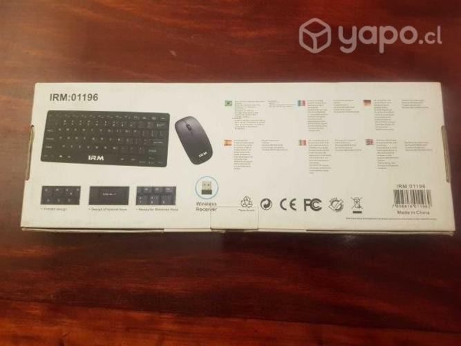 Kit Teclado + Mouse IRM 2.4Ghz Nuevo