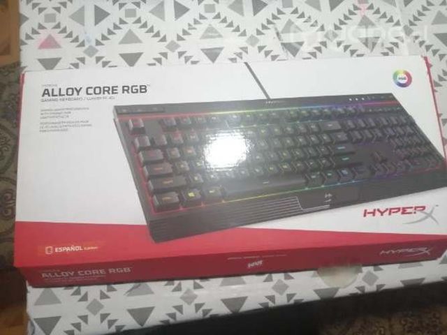 Teclado hyperx alloy core rgb (membrana)