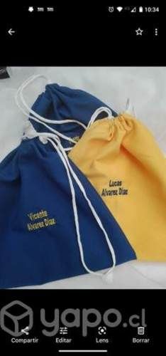 Bolsas colación o muda y mas