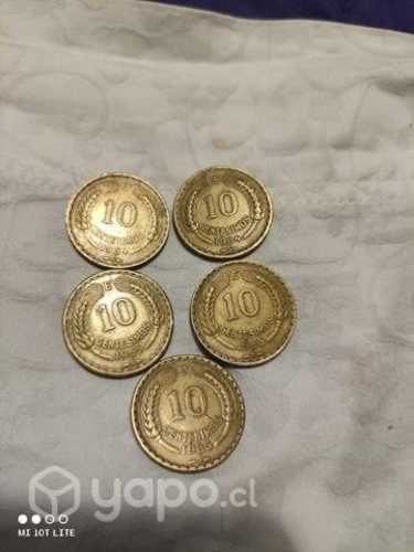 Monedas antiguas 1964