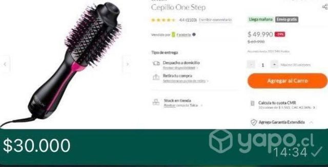 Cepillo One Step Revlon