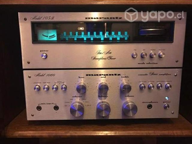 Conjunto Amplificador Marantz 1060 más Tuner 105B