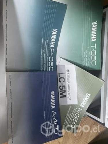 Equipo Musical Yamaha Tornamesa Amplificador Deck