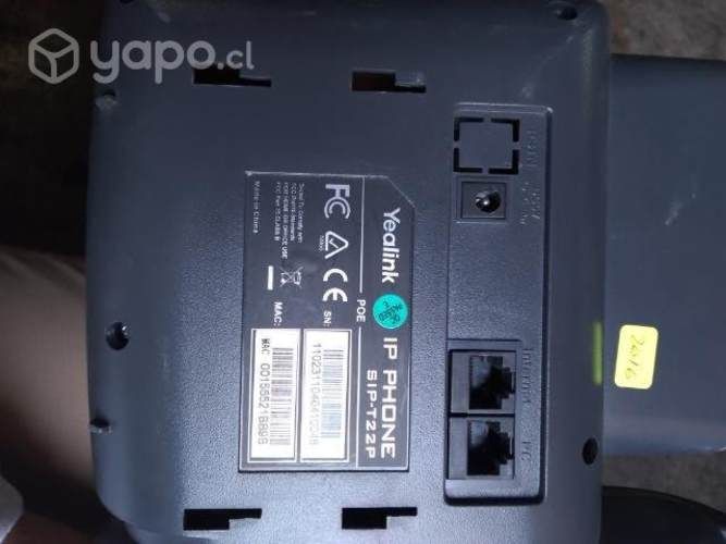 Teléfono IP Yealink SIP- T22 P usado
