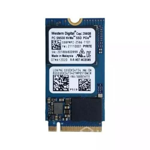 Disco SSD M.2 Western Digital PC SN530 NvMe 256GB