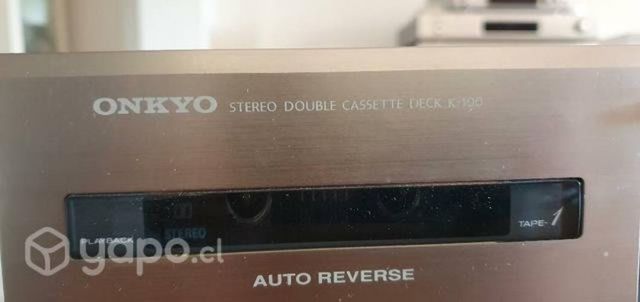 Deck Onkyo doble cassette
