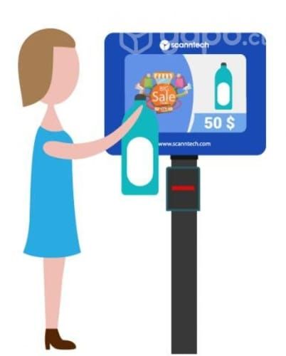 Consultor de productos en su notebook