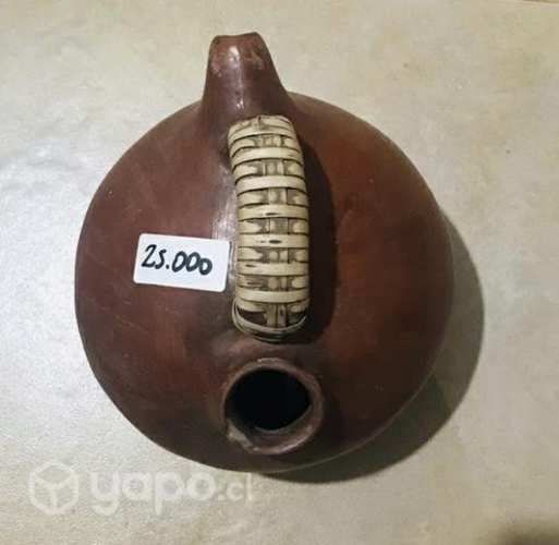 Vasija mapuche 50 años de antigüedad