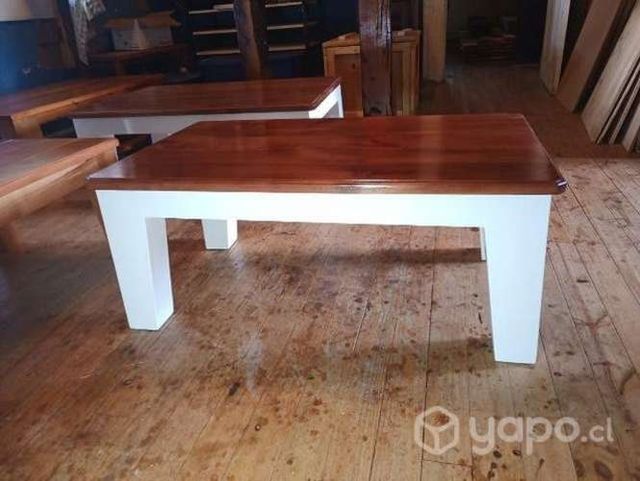 Mesa con base de rauli vitrificada