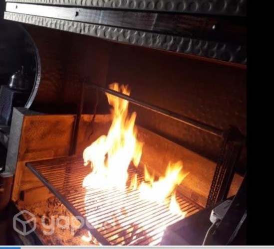 Asado libre de humos extractor premiun Quincho