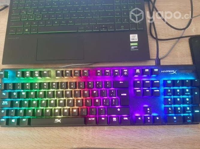 Computador gamer hp + teclado hyper x alloy nuevo