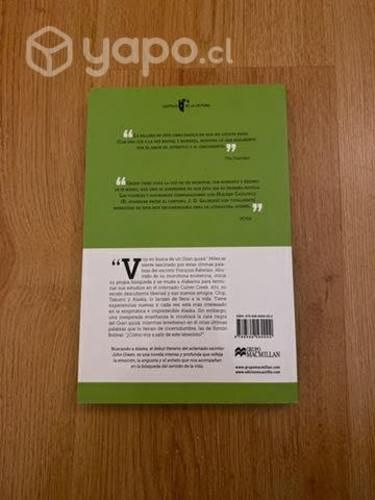 Libro Buscando a Alaska"